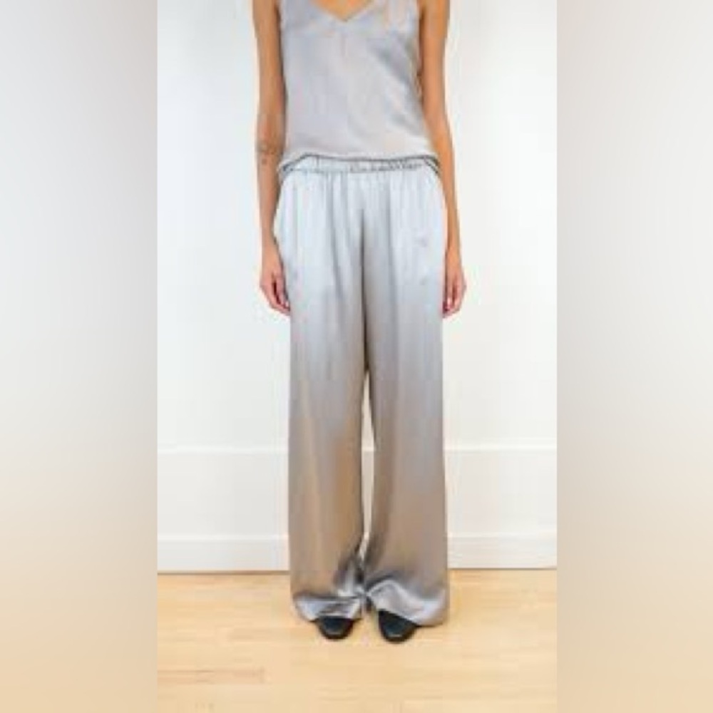 Sablyn Brynn Wide Leg Silk Pants L